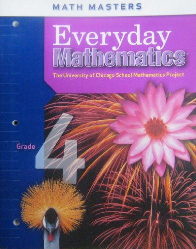 Stock image for Everyday Mathematics, Math Masters Grade 4 (University of Chicago School Mathematics Project) for sale by Better World Books