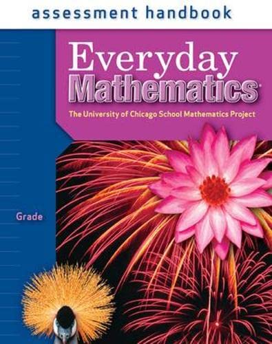 Beispielbild fr Everyday Mathematics Assessment Handbook, Grade 4 (University of Chicago School Mathematics Project) zum Verkauf von HPB-Red