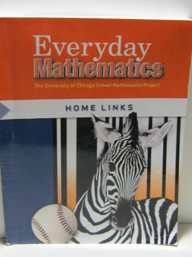 Imagen de archivo de Everyday Mathematics, Grade 3, 3rd Edition: Consumable Home Links (2007 Copyright) a la venta por ~Bookworksonline~