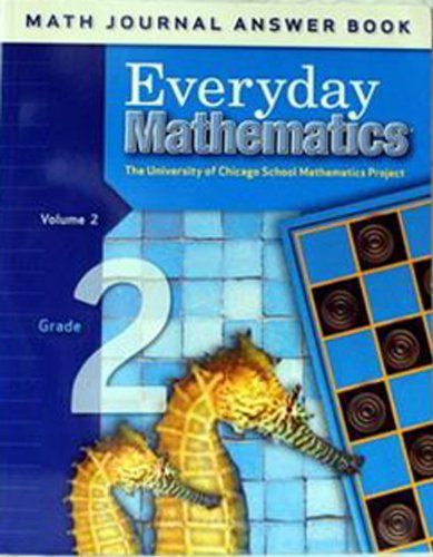 Stock image for Everyday Mathematics Math Journal Answer Book, Grade 2/Volume 1 for sale by Nationwide_Text