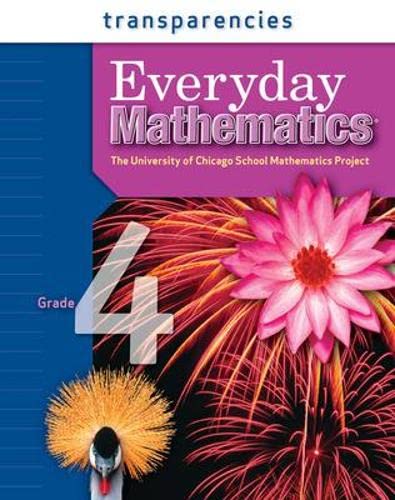 Stock image for Everyday Mathematics, Grade 4, Transparencies for sale by Dailey Ranch Books