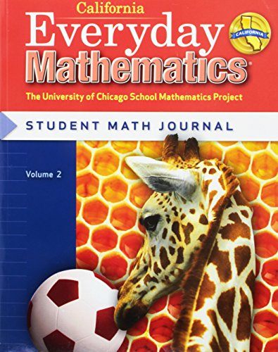Everyday Mathematics: Journal 2 Grade 1 California (9780076097883) by Max Bell