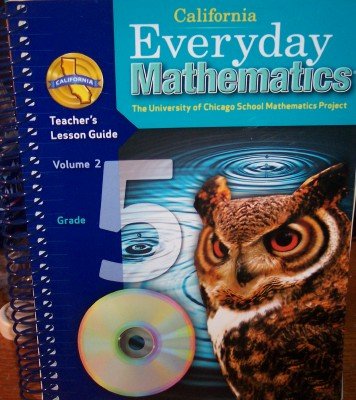 Stock image for California Everyday Mathematics Teachers Lesson Guide Grade 5 (UCSMP for sale by Hawking Books