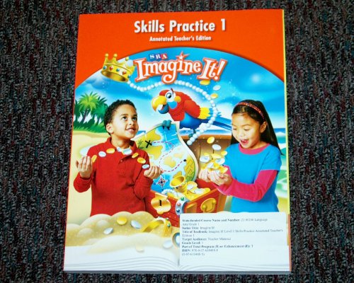 Stock image for Skills Practice 1, Annotated Teacher's Edition, Level 1, Book 1 (SRA Imagine It!) for sale by ThriftBooks-Atlanta