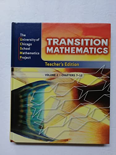Stock image for Transition Mathematics for sale by ThriftBooks-Atlanta