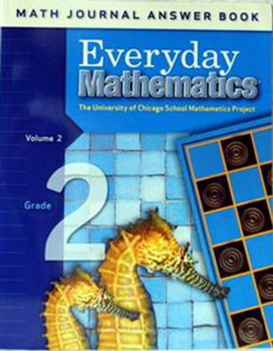 Imagen de archivo de Everyday Mathematics Math Journal Answer Book, Grade 2/Volume 2 ; 9780076110438 ; 0076110435 a la venta por APlus Textbooks