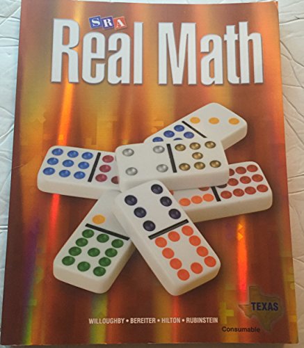 Stock image for SRA Real Math Texas Student Edition Grade 1 for sale by HPB-Red