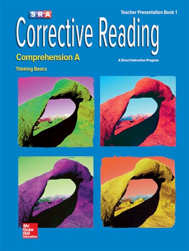 Stock image for Corrective Reading Comprehension Level A, Presentation Book 1 (CORRECTIVE READING DECODING SERIES) for sale by Books Unplugged