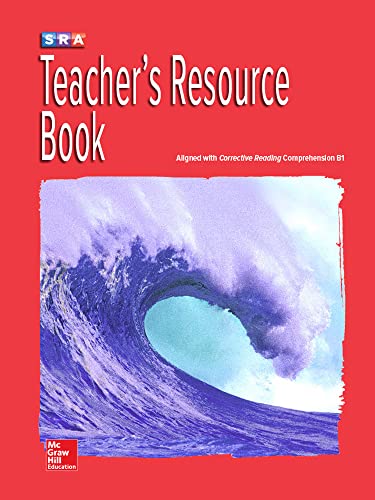 Stock image for Corrective Reading Comprehension Level B1, National Teacher Resource Book for sale by Walker Bookstore (Mark My Words LLC)