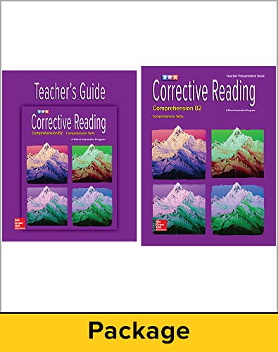 9780076111893: Corrective Reading Comprehension Level B2, Teacher Materials Package