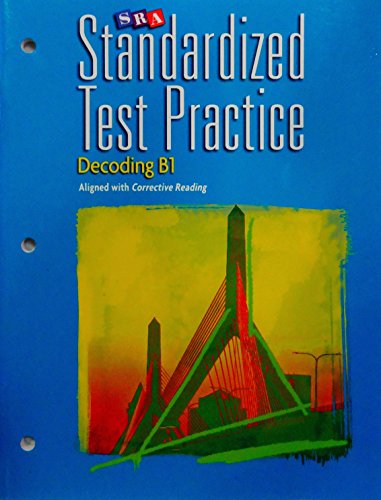 9780076112210: Corrective Reading Decoding Level B1, Standardized Test Practice Blackline Master