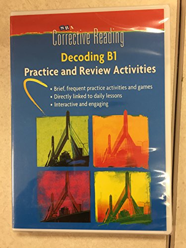 9780076112241: Corrective Reading Decoding Level B1, Student Practice CD Package