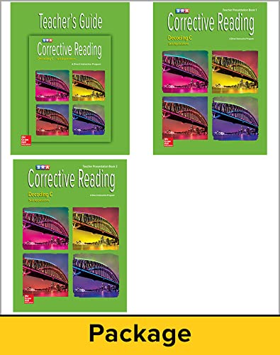 9780076112456: Corrective Reading Decoding Level C, Teacher Materials Package (CORRECTIVE READING DECODING SERIES)