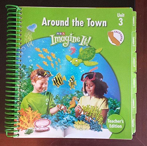 9780076114337: SRA Imagine It! Around the Town Unit 3 Level 2 Teachers Edition (California)