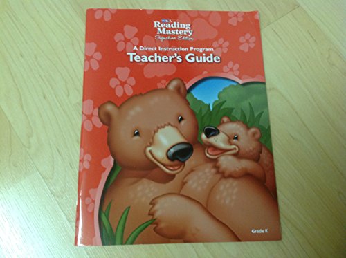 Stock image for Reading Mastery Reading/Literature Strand Grade K, Teacher Guide for sale by The Book Cellar, LLC