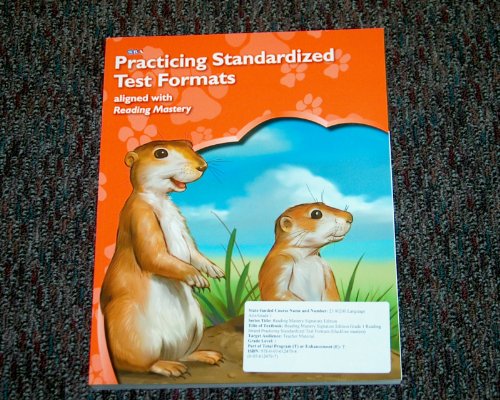 Imagen de archivo de SRA Reading Mastery Signature Edition Language Arts Grade 1/ Level 1 Reading Strand Practicing Standardized Test Formats (Blackline Masters) [Paperback] [Jan 01, 2008] a la venta por WONDERFUL BOOKS BY MAIL