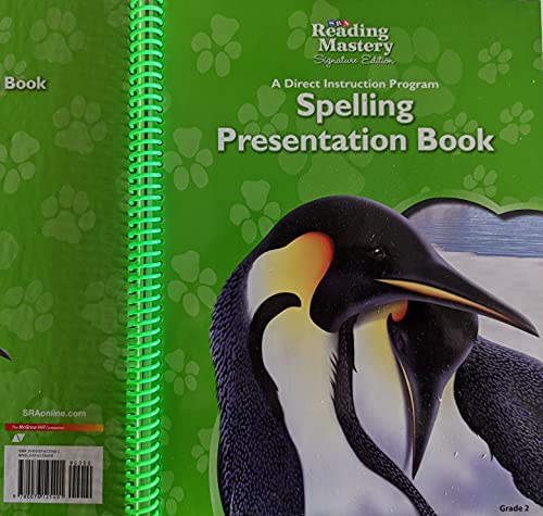 9780076125401: Spelling Presentation Book, Grade 2 (SRA Reading Mastery, Signature Edition)