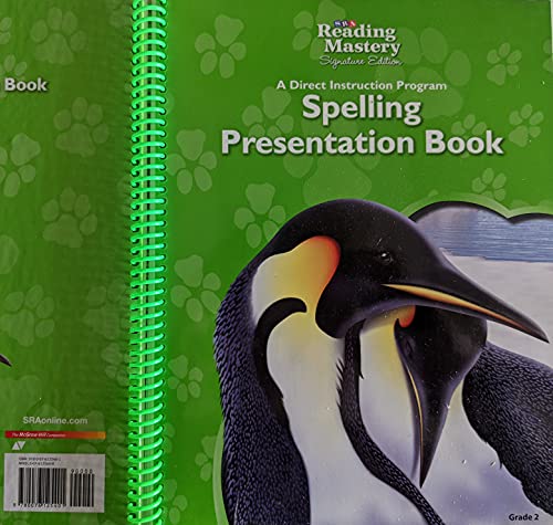Stock image for Reading Mastery Reading/Literature Strand Grade 2, Spelling Presentation Book (READING MASTERY LEVEL VI) for sale by BooksRun