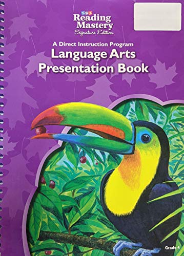 Imagen de archivo de SRA Reading Mastery Language Arts Presentation Book Grade 4 a la venta por TextbookRush