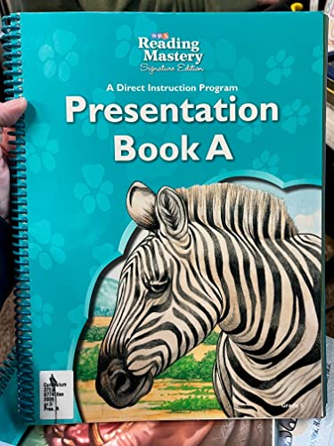 Stock image for Reading Mastery - Reading Presentation - Grade 5: Book A (Reading Mastery Level VI) for sale by GF Books, Inc.