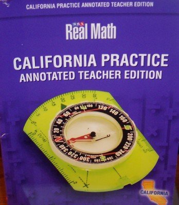 Stock image for California Practice Grade 4 Annotated Teacher Edition (SRA Real Math) for sale by ThriftBooks-Atlanta