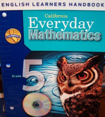 Imagen de archivo de California Everyday Mathematics EL Handbook Grade 5 (UCSMP) a la venta por dsmbooks