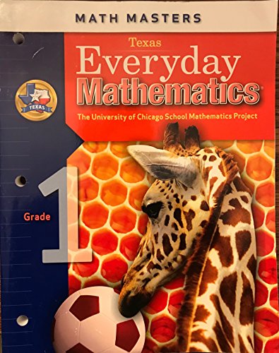 Beispielbild fr Texas Everyday Mathematics: The University Of Chicago School Mathematics Project Grade 1 (Math Maste ; 9780076128990 ; 0076128997 zum Verkauf von APlus Textbooks