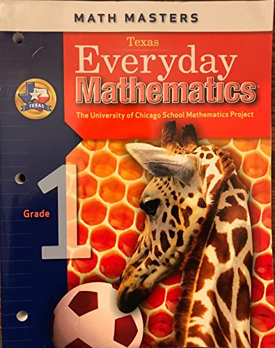 Stock image for Texas Everyday Mathematics: The University Of Chicago School Mathematics Project Grade 1 (Math Maste ; 9780076128990 ; 0076128997 for sale by APlus Textbooks