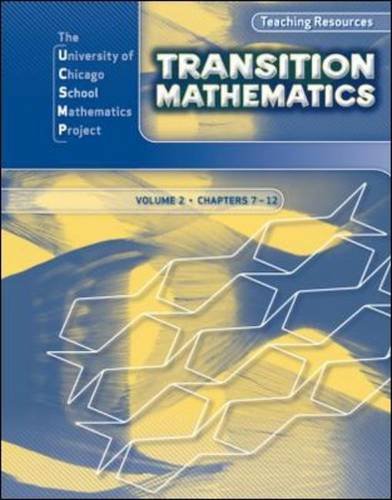 9780076185849: Transition Mathematics: Teaching Resources Volume 2