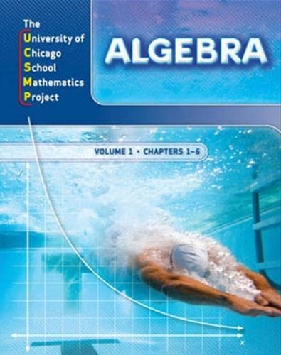 Stock image for Algebra: Ucsmp Grades 6-12 (UCSMP Algebra) for sale by BooksRun