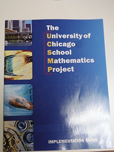 University of Chicago School Mathematics Project Implementation Guide (9780076215898) by The University Of Chicago School Mathematics Project