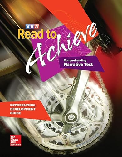 Stock image for SRA Read to achieve, Comprehending Narrative Text (Professional Development Guide) for sale by Allied Book Company Inc.
