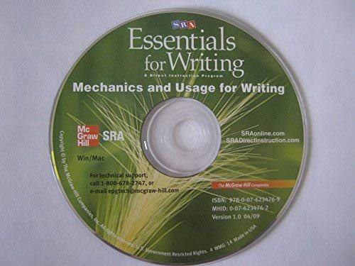 9780076234769: SRA Essentials for Writing Practice Software CD-ROM (EXPRESSIVE WRITING)