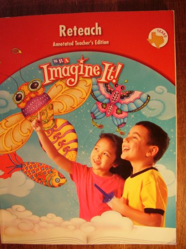 SRA Imagine It! - Reteach - Kindergarden - Annotated Teacher's Edition - Texas (9780076551507) by SRA/McGraw-Hill