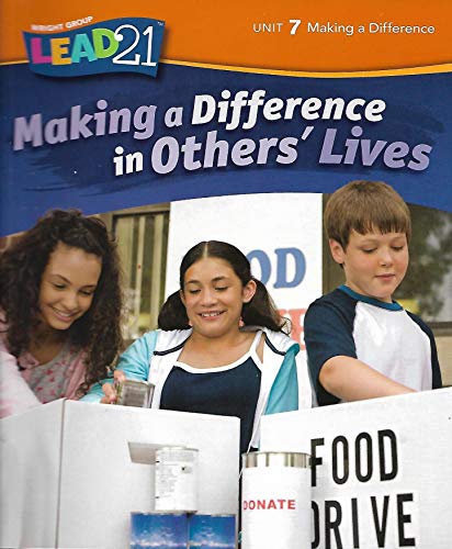 Beispielbild fr Wright Group - Making a Difference in Others' Lives -Unit 7 zum Verkauf von Wonder Book