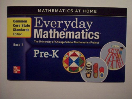 Stock image for Everyday Mathematics, Grade Pre-K, Mathematics at Home(r) Book 3 for sale by ThriftBooks-Atlanta
