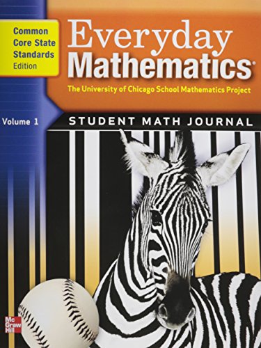 Beispielbild fr Everyday Mathematics, Grade 3, Student Math Journal 1 zum Verkauf von Better World Books