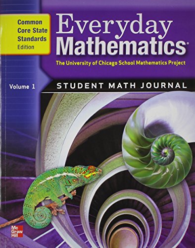 Stock image for Everyday Math: Student Journal 1, Vol. 1 for sale by Allied Book Company Inc.