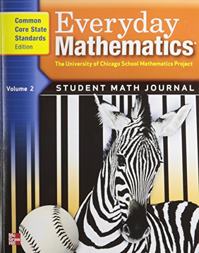 Beispielbild fr Everyday Mathematics, Grade 3, Student Math Journal 2 zum Verkauf von Better World Books