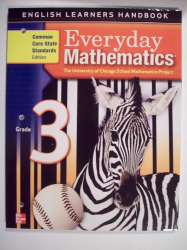 Imagen de archivo de Everyday Mathematics, Grade 3, English Learners Handbook (The University of Chicago School Mathematics Project) a la venta por Nationwide_Text