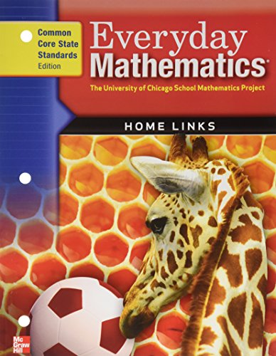 Stock image for Everyday Math Home Links: Grade 1: Common Core State Standards Edition ; 9780076576593 ; 0076576590 for sale by APlus Textbooks