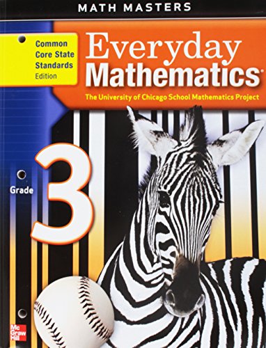 Imagen de archivo de Everyday Mathematics, Grade 3, Math Masters a la venta por Better World Books