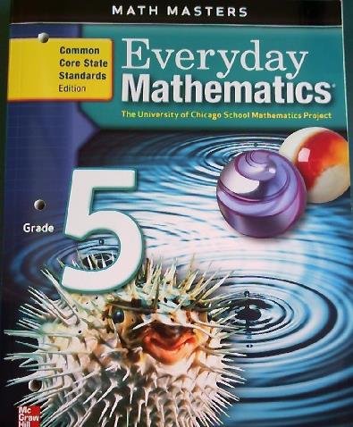 Imagen de archivo de Everyday Mathematics, Grade 5, Math Masters (Common Core Edition) a la venta por HPB-Red