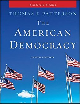 Stock image for Patterson, The American Democracy (NASTA Reinforced High School Binding) (AP AMERICAN DEMOCRACY (US GOVERNMENT)) for sale by ThriftBooks-Dallas