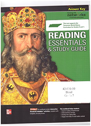 Beispielbild fr Discovering Our Past: A History of the World - Early Ages - Reading Essentials & Study Guide - Answer Key zum Verkauf von TextbookRush