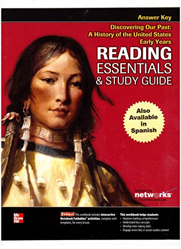 Imagen de archivo de Reading Essentials and Study Guide Answer Key (Discovering our Past: A History of the United States Early Years) a la venta por Allied Book Company Inc.
