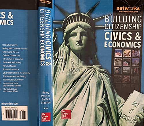 Stock image for Building Citizenship: Civics and Economics, Student Edition (print only) (CIVICS TODAY: CITZSHP ECON YOU) for sale by Book Deals