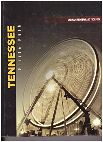 Beispielbild fr Tennessee: Finite Math ; 9780076604005 ; 0076604004 zum Verkauf von APlus Textbooks