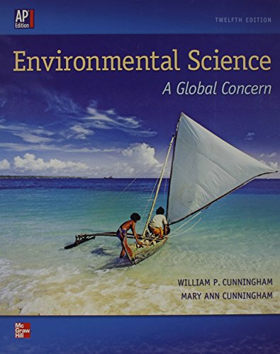 Beispielbild fr Environmental Science: A Global Concern, AP William P Cunningham, University of Minnesota---Minneapolis Mary Ann Cunningham, Vassar College zum Verkauf von ThriftBooks-Dallas