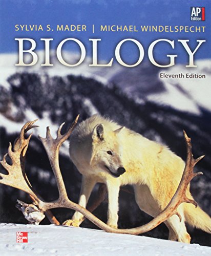 9780076620043: Mader, Biology  2013, 11e, AP Student Edition (Reinforced Binding) (AP BIOLOGY MADER)